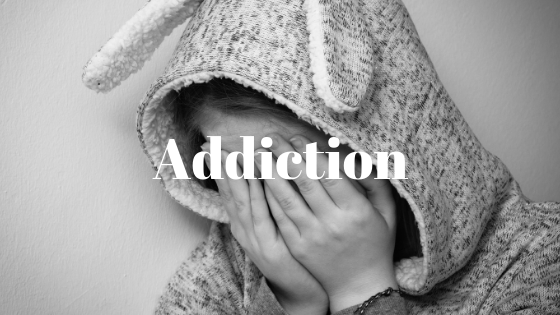 Addiction devotion blog title