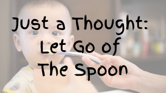 Let Go of the Spoon devotion blog title