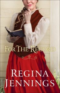 For the Record by Regina Jennings
best books I read in 2018