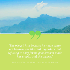 Quote from The Unexpected Champion by Mary Connealy