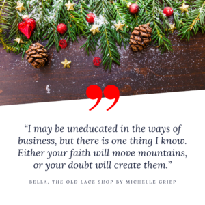 Quote from The Old Lace Shop by Michelle Griep