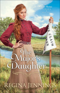 Book cover of The Major's Daughter by Regina Jennings
