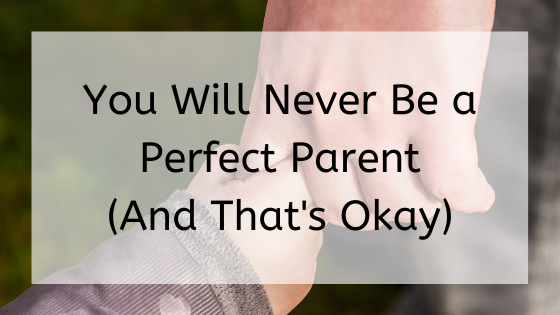 You Will Never Be a Perfect Parent blog title
