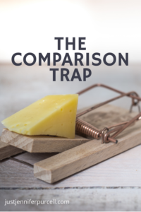 The Comparison Trap pinterest image