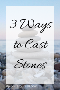 Casting Stones Pinterest image