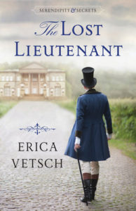 The Lost Lieutenant by Erica Vetsch book cover